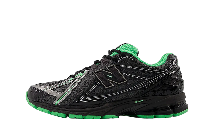 New Balance 1906R Dark Silver Metallic Lab Green: o ténis que reinventa a corrida urbana