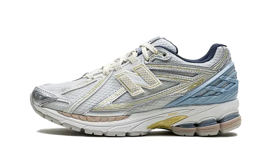 New Balance 1906R Kith Hvid Blå — Hvide og blå sko, der sætter mode