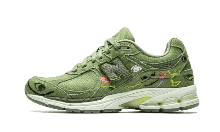 New Balance 2002R Bryant Giles Verde Oliveira: o ténis verde-oliva que atrai olhares