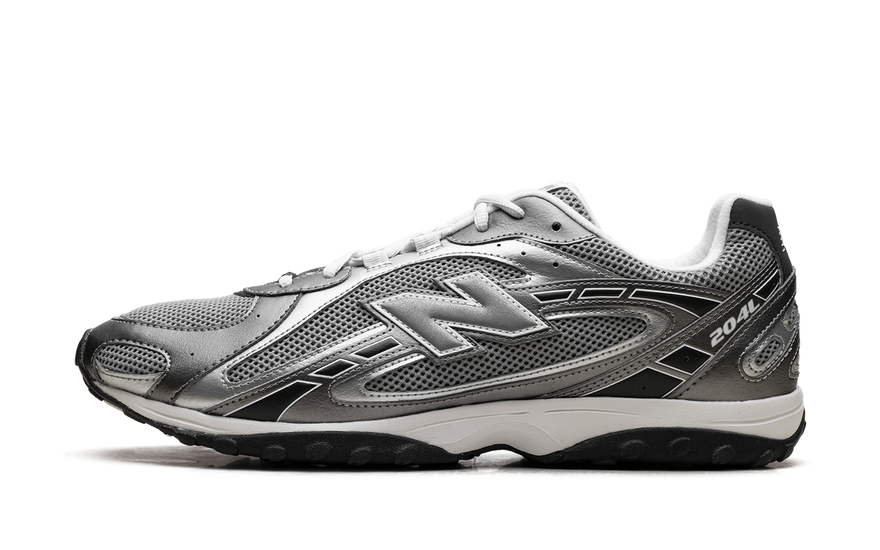 New Balance 204L Dark Silver Metallic: estilo retro con brillo urbano