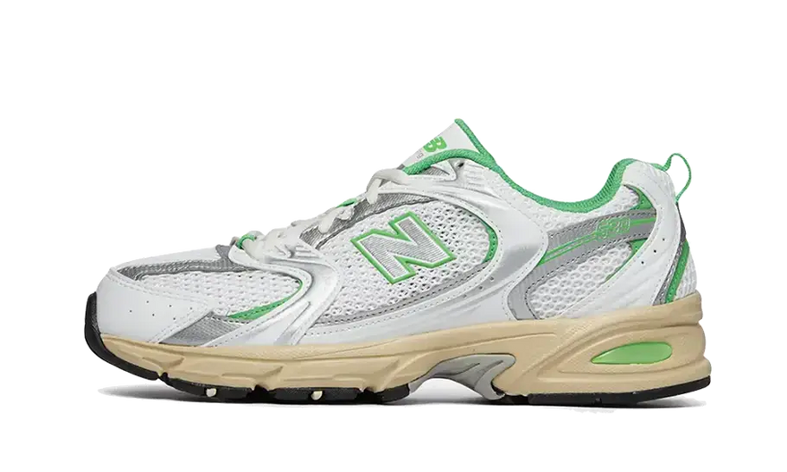 New Balance 530 White Palm Leaf: the white shoe with tropical print