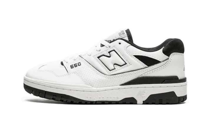 New Balance 550 Λευκό Μαύρο: Το κλασικό ρετρό που χρειάζεσαι τώρα