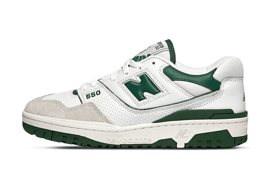 New Balance 550 White Green: o clássico retro que o teu armário precisa