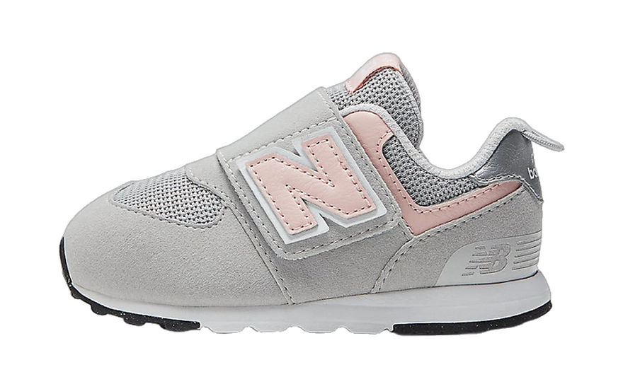 New Balance 574 Hook and Loop Rain Cloud Pink Haze (TD): el clásico de 1988 en formato mini