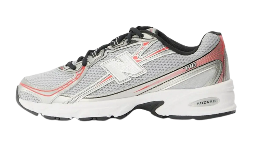 New Balance 740v2 Sølv Rød: retrostil og støtte til hvert skridt