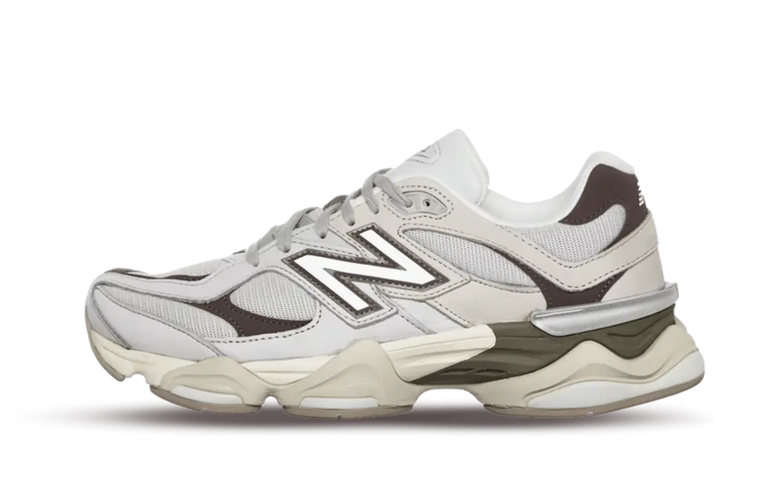 New Balance 9060 Matière Grise Timberwolf : style sobre et amorti de qualité supérieure