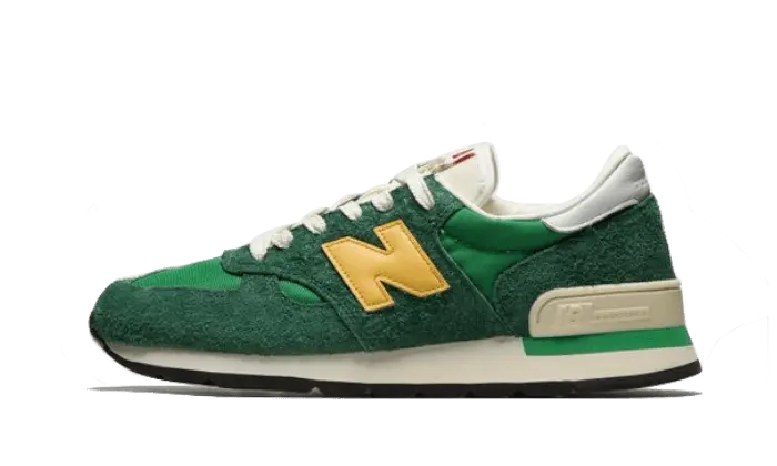 New Balance 990 V1 Vyrobeno v USA Zelená Zlatá: ikonický styl a pohodlí