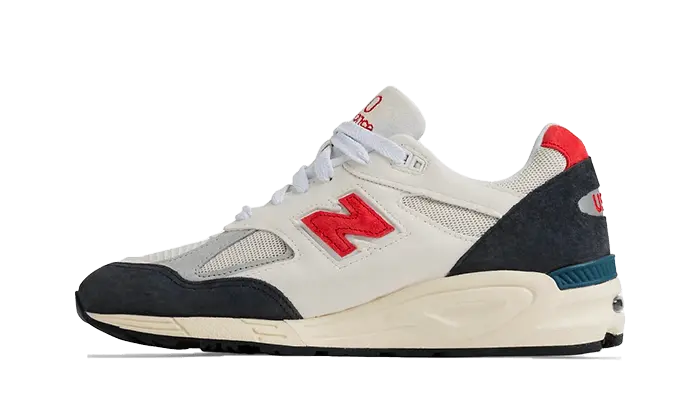 New Balance 990 V2 Made In USA Granatowy Sól Morska: but łączący styl i wygodę