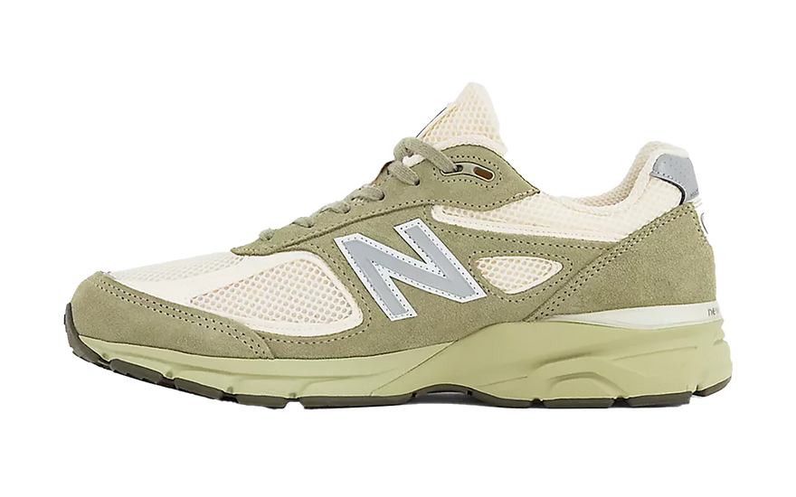New Balance 990v4 MiUSA Olive Leaf: la dad shoe verde oliva que lo cambia todo en 2026