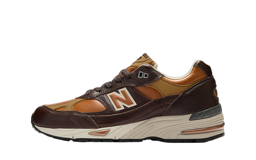 New Balance 991 MiUK Chocolate Plum: la 991 de piel curtida que domina el otoño 2026
