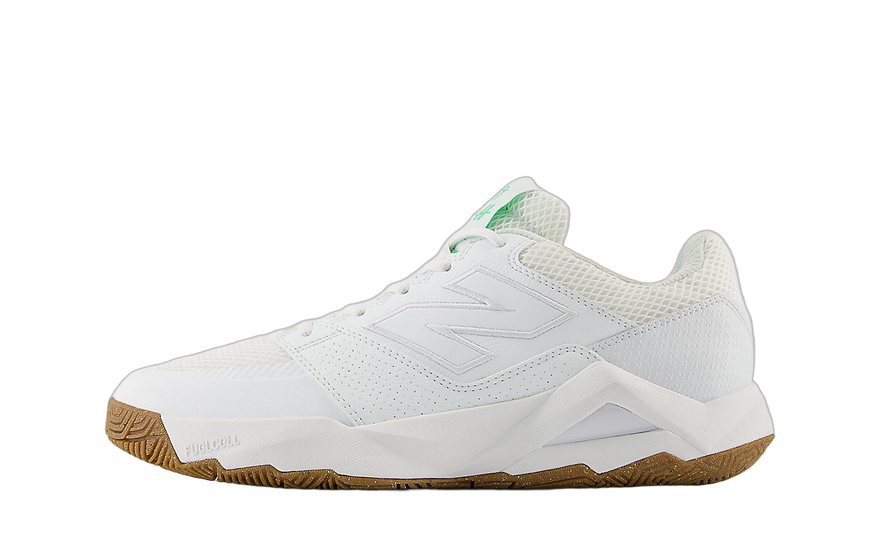 New Balance Coco Delray White Green Apple: zapatillas blancas con toque Green Apple y confort diario