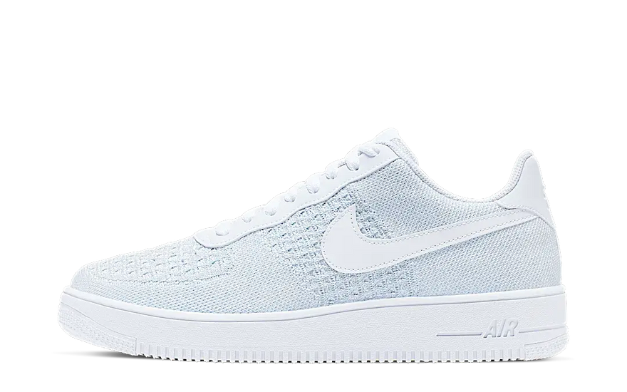 Nike Air Force 1 Flyknit 2 White Pure Platinum: la Air Force 1 reinventada en blanco