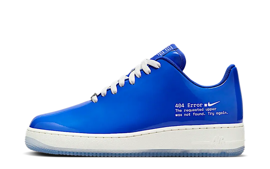 Nike Air Force 1 Low .SWOOSH 404 Error — Zapatillas glitch que reinventan tu estilo urbano