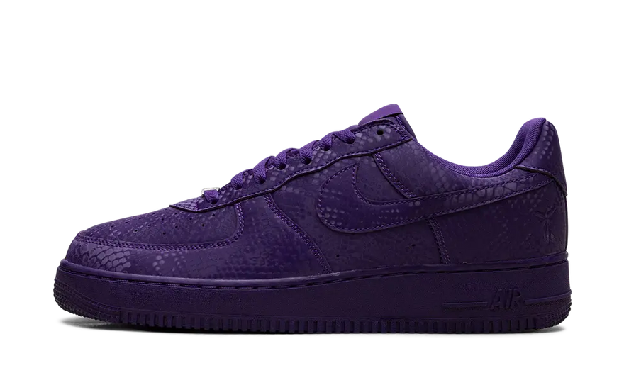 Nike Air Force 1 Low Kobe Bryant Court Violet — Violet sneakers with legacy and style
