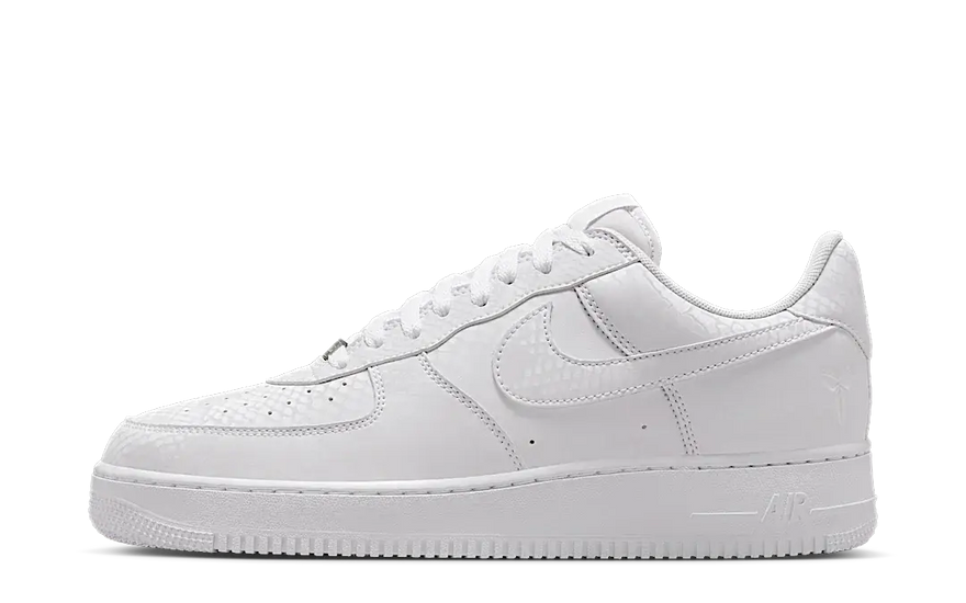 Nike Air Force 1 Low Kobe Bryant Forever White: Stijl- en prestatie-icoon