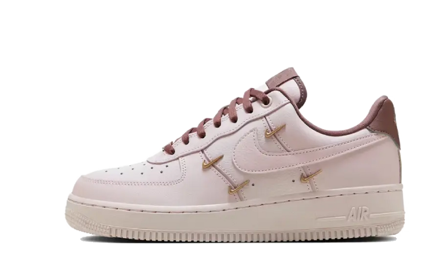 Nike Air Force 1 Low LX Pink Oxford — The luxurious pink oxford AF1 for your street style