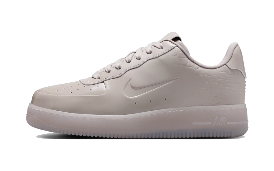 Nike Air Force 1 Low Made in Italy College Grey: la AF1 de piel italiana que cambia de textura al andar