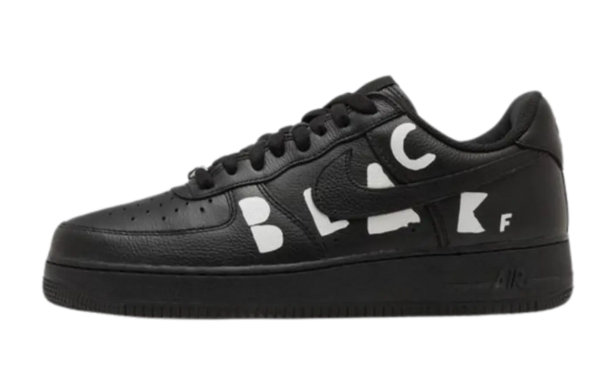 Nike Air Force 1 Low Retro SP BLACK Comme des Garçons Black — El clásico reinventado