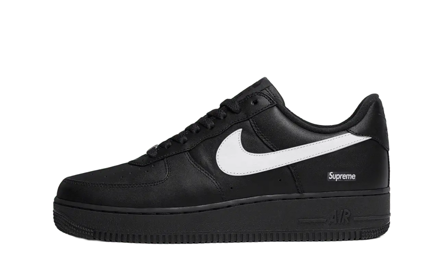 Nike Air Force 1 Low Supreme Black White: das Symbol der Straßenmode, das du brauchst