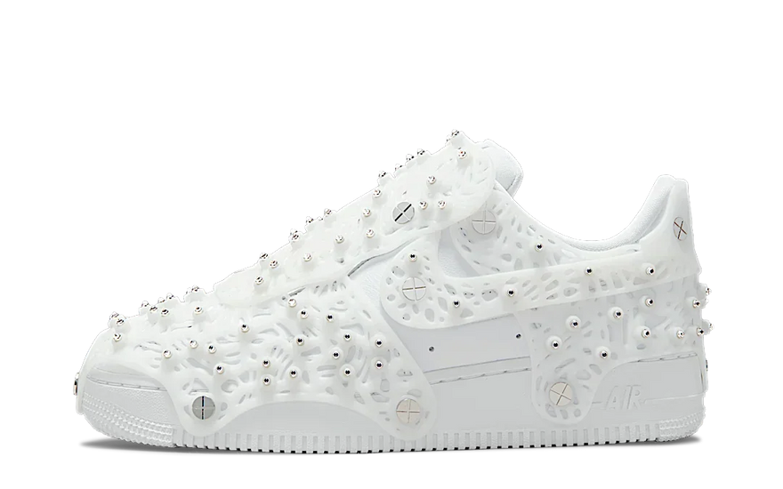 Nike Air Force 1 Low Swarovski Retroreflective Crystals White: brillo discreto que eleva tu look