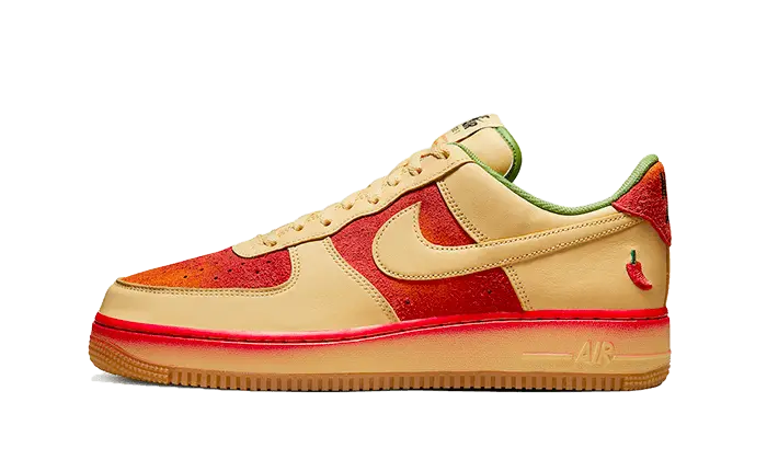 Nike Air Force 1 Low ‘07 Chili Pepper: de rode schoen die je uitstraling zal versterken
