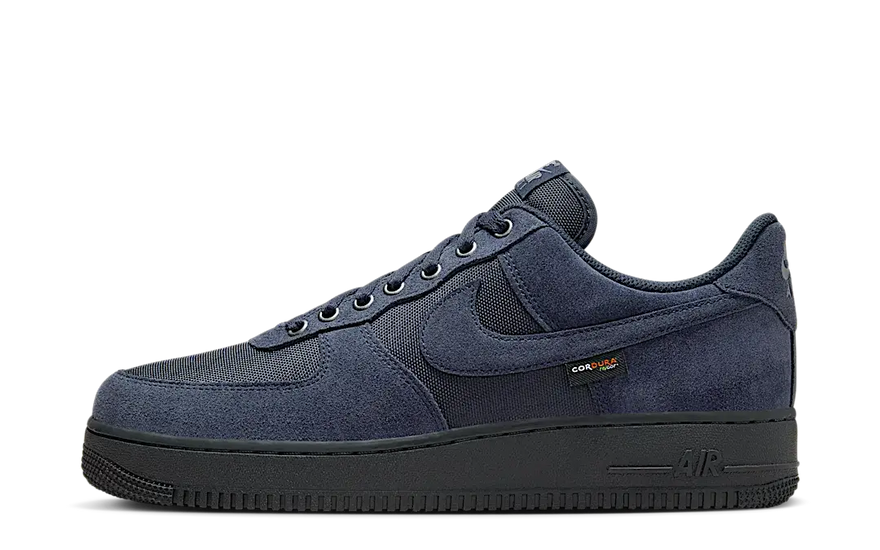 Nike Air Force 1 Low '07 Cordura Dark Obsidian: klasyk w nowej, wytrzymałej odsłonie