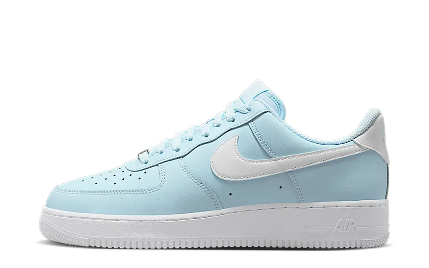 Nike Air Force 1 Low '07 Jégkék Fehér — AF1 fehér jégkék árnyalattal