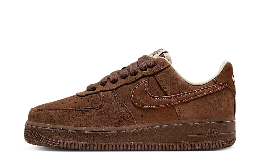 Nike Air Force 1 Low '07 Suede Cacao Wow: cacao suede for a timeless urban style
