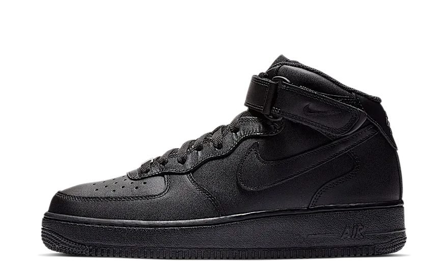 Nike Air Force 1 Mid '07 Black: el clàssic urbà que transforma el teu aspecte