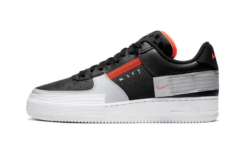 Nike Air Force 1 Type Black Hyper Crimson: Audacia y Estilo para tu Día a Día