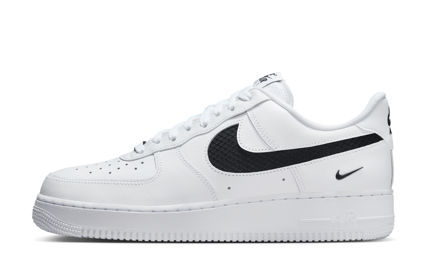 Nike Air Force 1Nylon Swoosh Black White: el clásico reinventado para tu look urbano