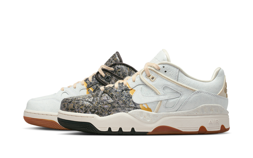 Nike Air Force 3 Low SP Nigo Kintsugi Phantom Night Stadium — Kintsugi urbano que convierte imperfecciones en estilo