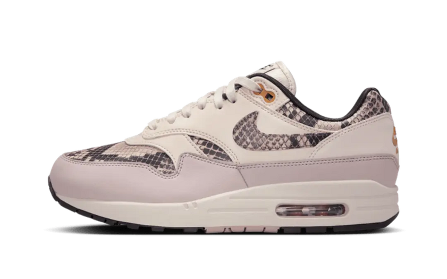 Nike Air Max 1 Snakeskin: vildt mønster med luftkomfort til dit gadebeklædning