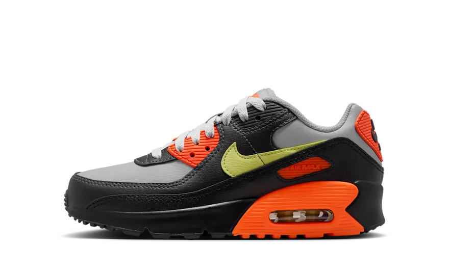 Nike Air Max 90 LTR Light Smoke Grey Hyper Crimson: genopfind din urbane stil