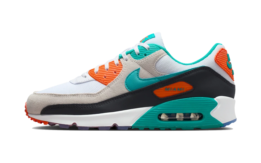 Nike Air Max 90 Miami Dolphins: la NFL Rivalries que se lleva fuera del estadio