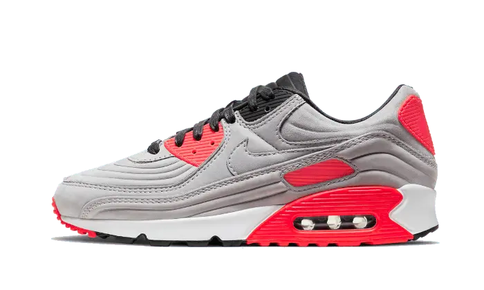 Nike Air Max 90 QS Lux Bright Crimson: vermelho vibrante e conforto icónico