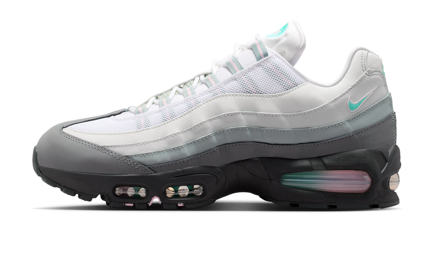 Nike Air Max 95 Big Bubble White Hyper Turquoise Pink Foam: el degradado South Beach que arrasa en 2026