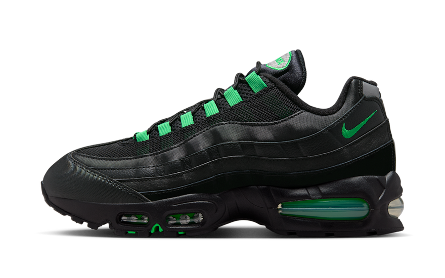 Nike Air Max 95 OG Big Bubble Black Green Shock: la burbuja XXL que redefine el streetwear