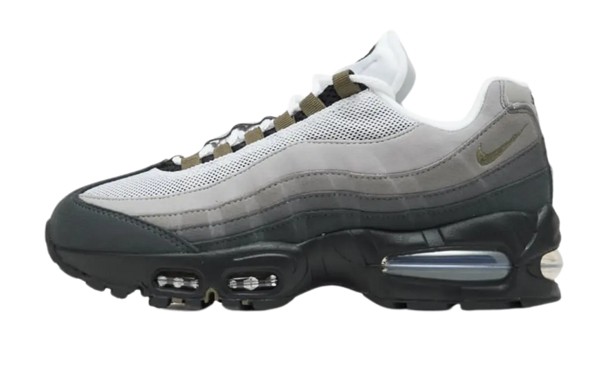 Nike Air Max 95 OG Big Bubble Black Medium Olive: stil retro și amortizare maximă