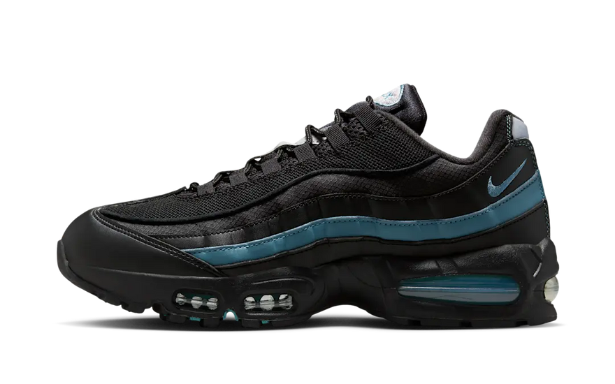 Nike Air Max 95 OG Big Bubble Smoky Blue Zwart: Retro en XXL Demping