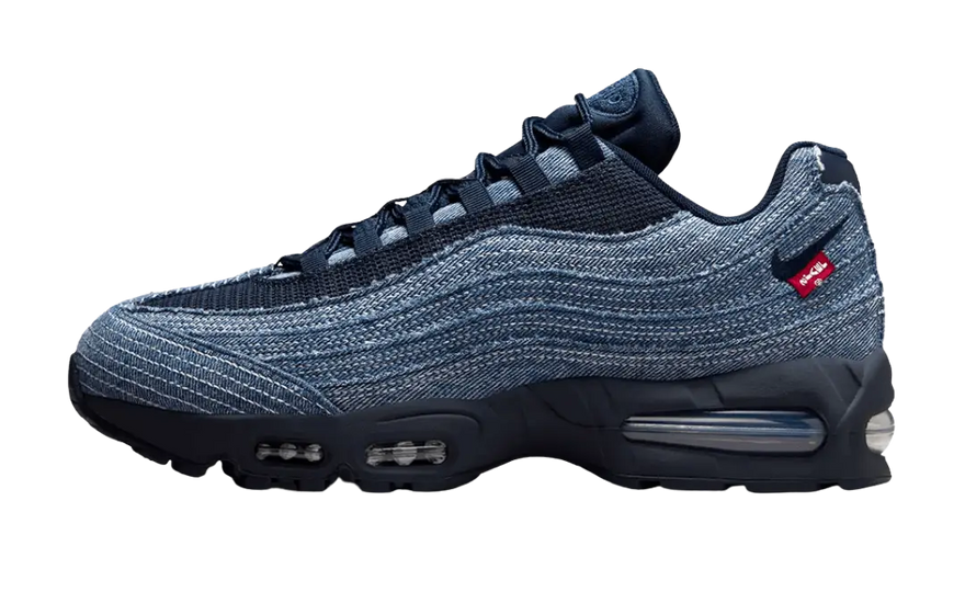 Nike Air Max 95 OG Levi's Obsidian: dark denim, city style, and utmost comfort