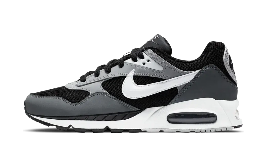 Nike Air Max Correlate Black White Grey: estilo urbano e amortecimento Air visível