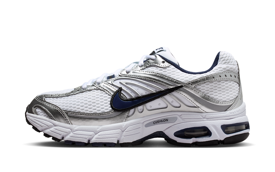 Nike Air Max Moto 2K White Navy Metallic Silver: Legado running con estilo urbano