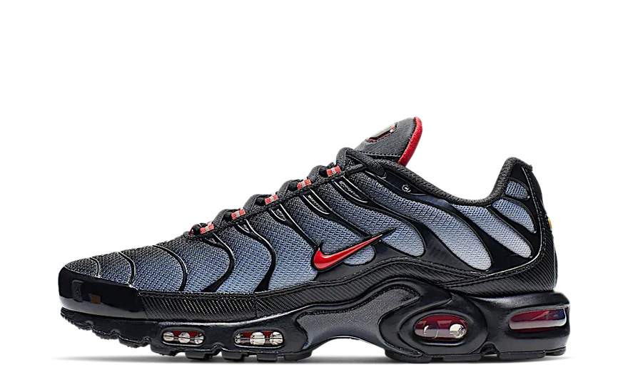 Nike Air Max Plus Black Gradient Red — The dark twist your outfit calls for