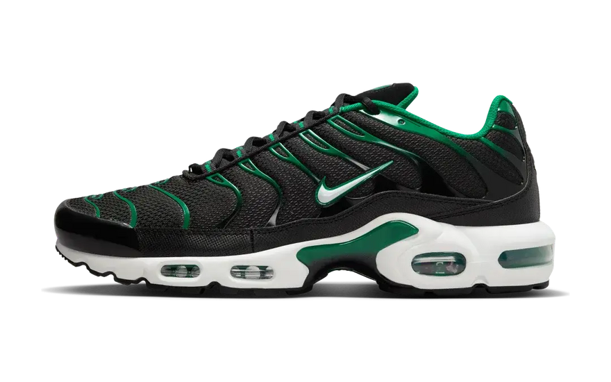 Nike Air Max Plus Black Malachite: actitud urbana y amortiguacion Tuned Air