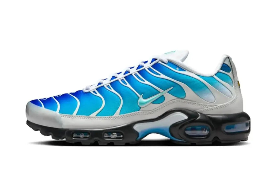 Nike Air Max Plus One Block Down Light Photo Blue: estilo fresco e amortecimento imbatível