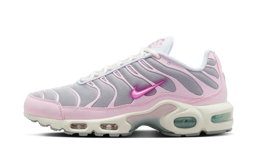 Nike Air Max Plus Paw Print Pink Foam: Patitas rosas y amortiguación Tuned Air que impacta