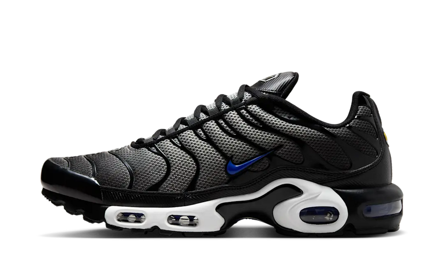 Nike Air Max Plus White Black Racer Blue: Stile audace e massima presenza