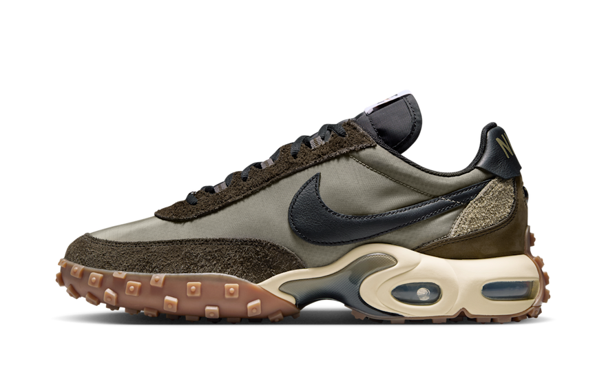 Nike Air Max Waffle Racer SP Matte Olive Gum Dark Brown — Retro style and all-day cushioning