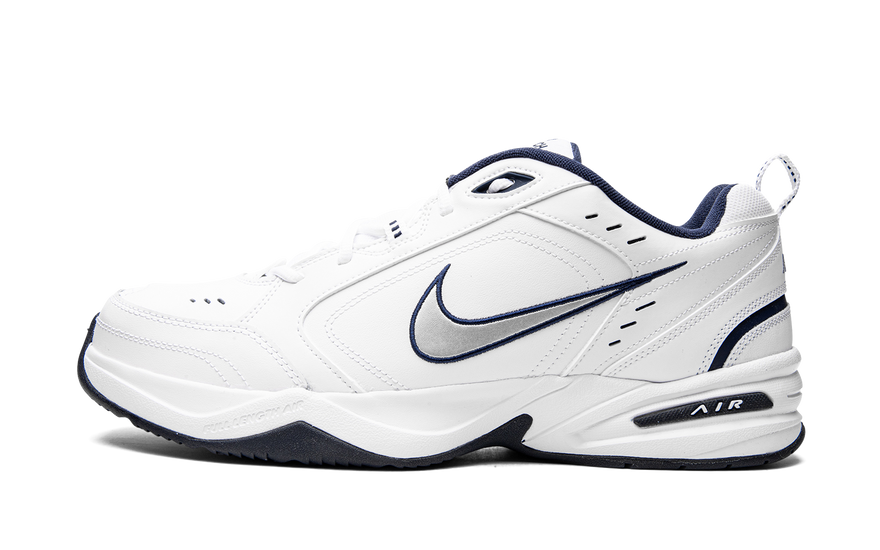 Nike Air Monarch IV White Navy: classic comfort for every day